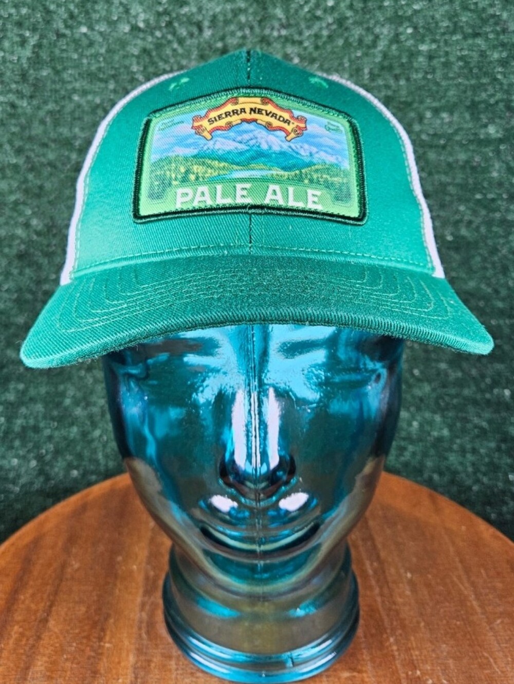 Sierra Nevada Pale Ale Beer Trucker Hat / Size - OSFA Snapback / Green & White